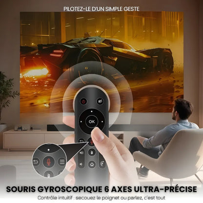 Smart Portable Projector - 1080p, Android 11 | Cinema Anywhere