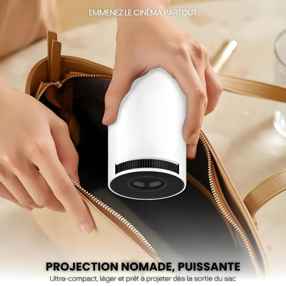 Portable HD Smart Projector - Android 11, 180° | Immersive Cinema