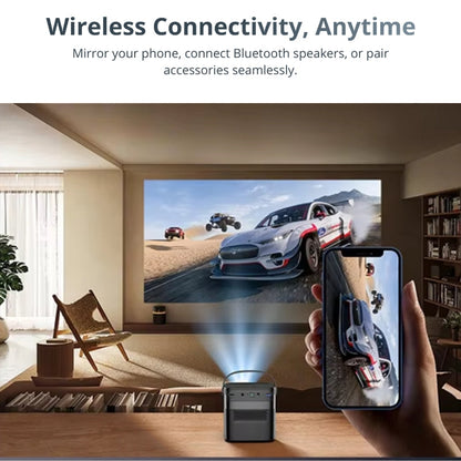 Portable Projector - 1080p, Google TV | Cinematic Anywhere