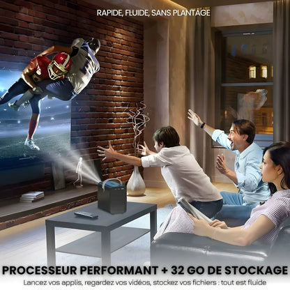 Portable Android Projector - 6K, Autofocus | Cinema Anywhere
