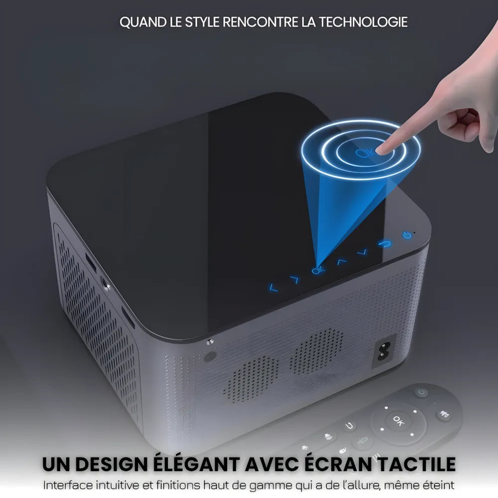Full HD Android Projector - 580 Lumens, Android TV | Cinema Experience