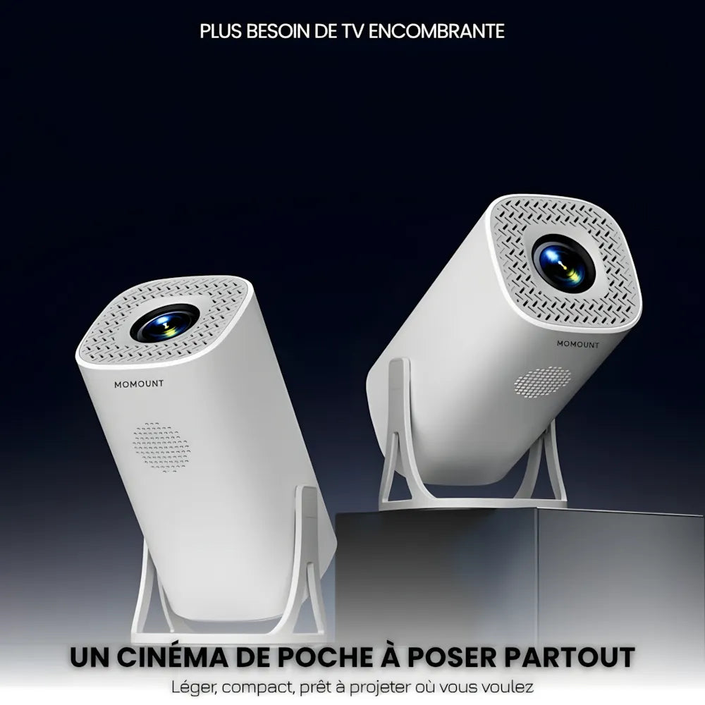Portable Projector - HD Mini, Smart | Cinematic Brilliance