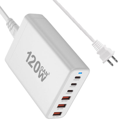 120W GaN Charger - 6 Port Fast Charger | Travel Ready