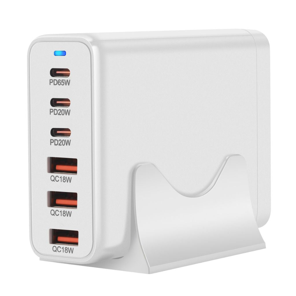 120W GaN Charger - 6-Port USB-C Fast Charger | Productivity