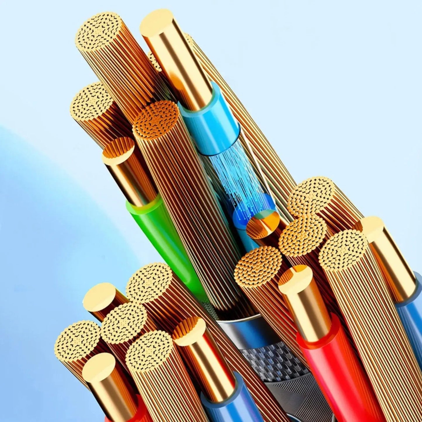 120W Triple Charging Cable - Fast Charge, 3-in-1 | Universal