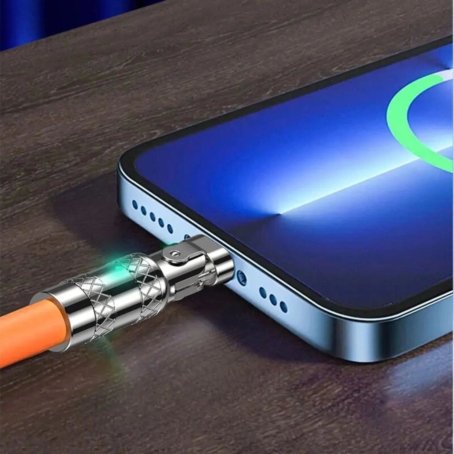 120W Triple Charging Cable - Fast Charge, 3-in-1 | Universal
