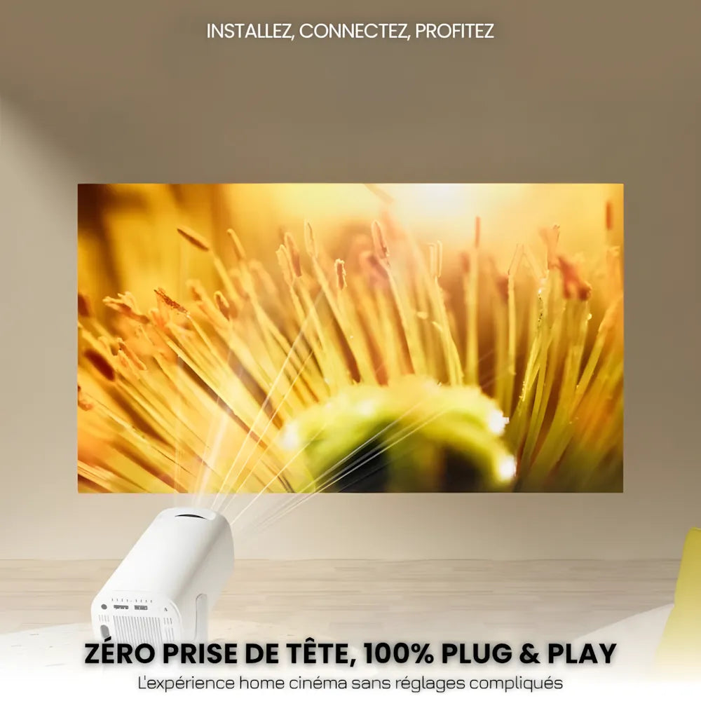 Portable Projector - HD Mini, Smart | Cinematic Brilliance