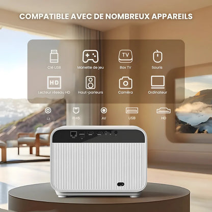 Full HD Home Cinema Projector - Android & WiFi | Immersive