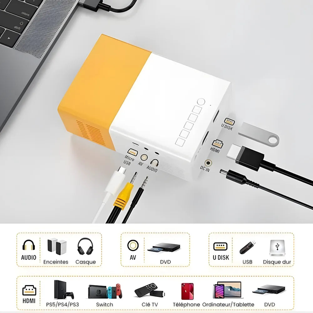 Portable Projector - HD, Compact | Cinema Anywhere