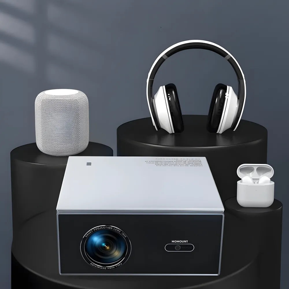 Smart Home Cinema Projector - Android 13, 4K | Immersive Entertainment