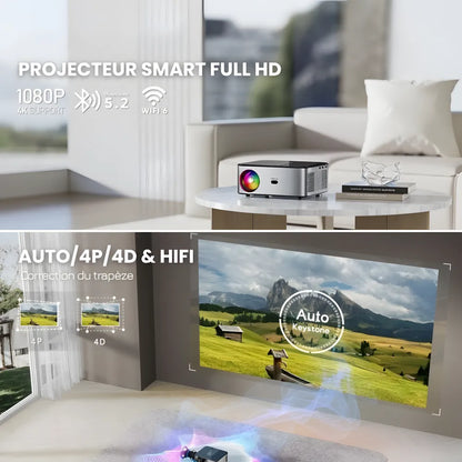 Smart Projector - Full HD, Android 9.0 | Home Cinema