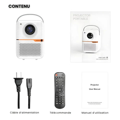 Portable Android Projector - 6K, Autofocus | Cinema Anywhere