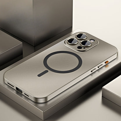 MagSafe iPhone 16 Pro Max Case - Metal, Silver | Protection