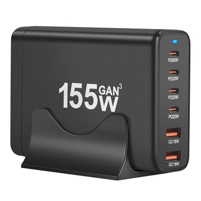 155W GaN Charger - 6-Port USB-C, Fast Charging | Productivity