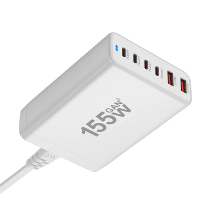 155W GaN Charger - 6-Port USB-C, Fast Charging | Productivity