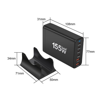 155W GaN Charger - Multi-Port USB-C - Fast Charging