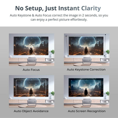 Smart Projector - 2K, 120" | Immersive Cinema