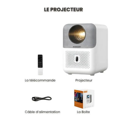 Portable Android Projector - HD, Auto Focus | Cinema Anywhere