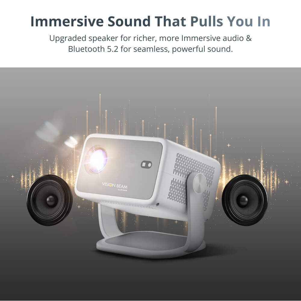 Smart Projector - 2K, 120" | Immersive Cinema