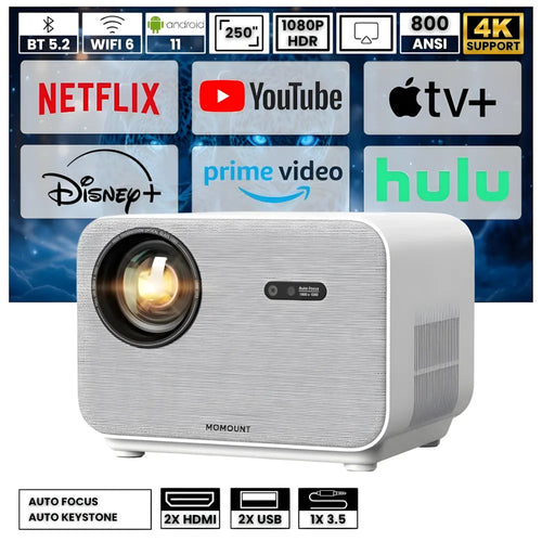 Full HD Home Cinema Projector - Android & WiFi | Immersive