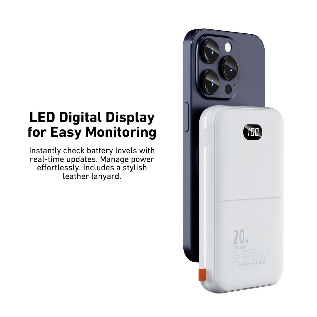MagSafe Power Bank - 10000mAh, 20W | Fast Charging