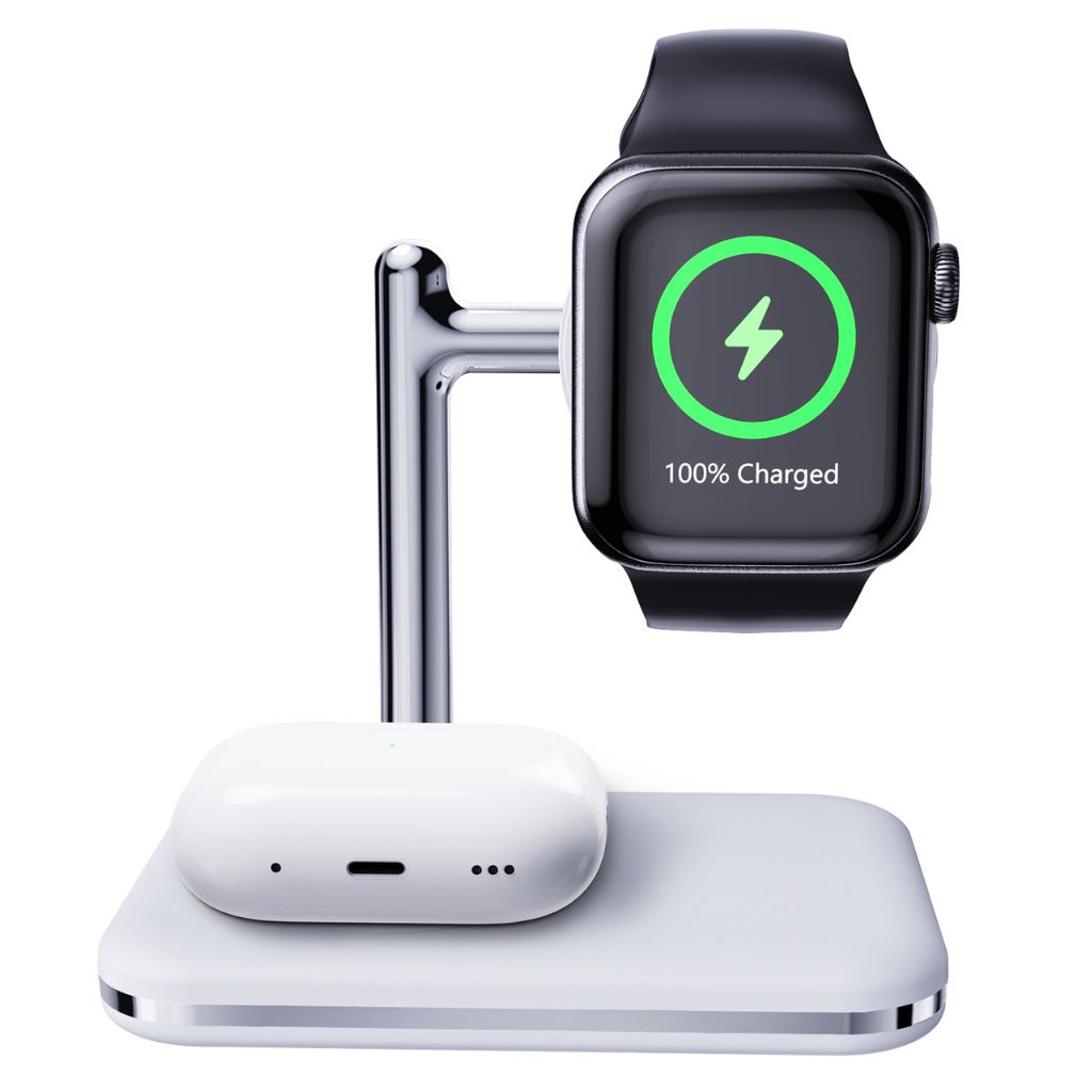 Apple Watch AirPods Charger - Fast Wireless, Foldable | Declutter