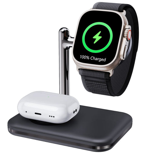 Apple Watch AirPods Charger - Fast Wireless, Foldable | Declutter