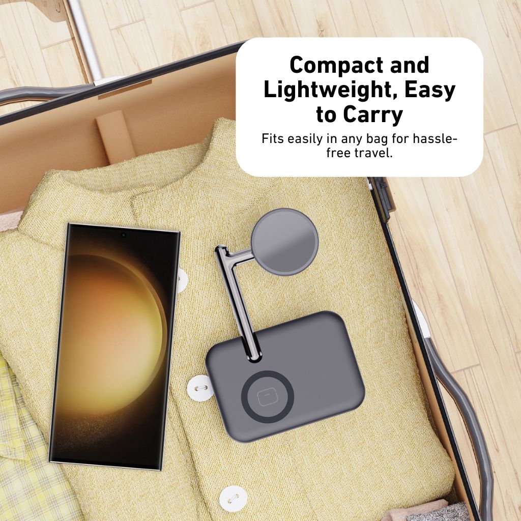 Wireless Charger - Foldable, Dual | Fast Charging