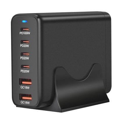 200W GaN Charger - 6-Port USB-C, Fast PD/QC | Charge Faster