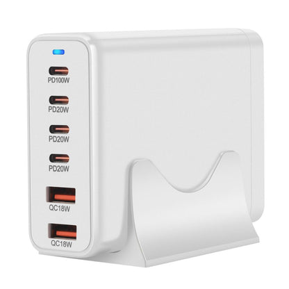200W GaN Charger - 6-Port USB-C, Fast PD/QC | Charge Faster
