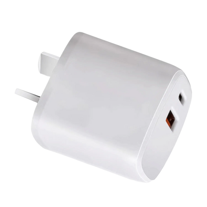 20W USB-C Charger - Dual Port, PD | Fast Charging