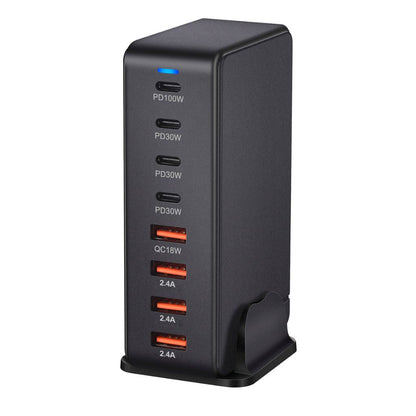 240W GaN Charger - 8-Port USB-C, Fast Charge | Compact