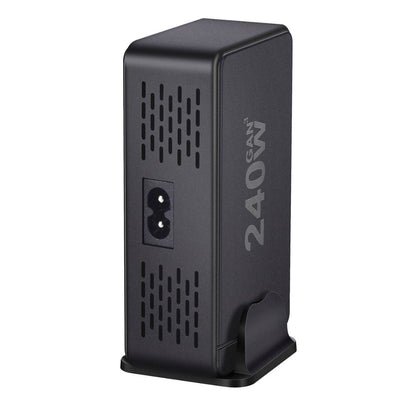 240W GaN Charger - 8-Port USB-C, Fast Charge | Compact