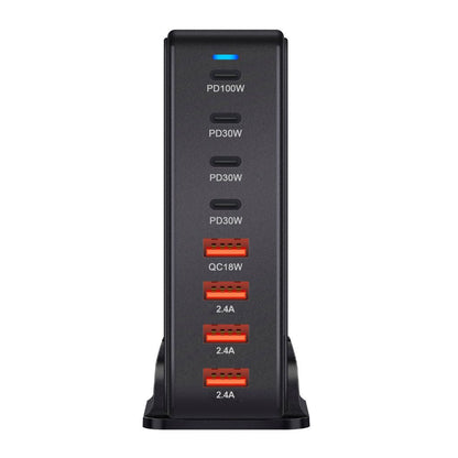 240W GaN Charger - 8-Port USB-C, Fast Charge | Compact
