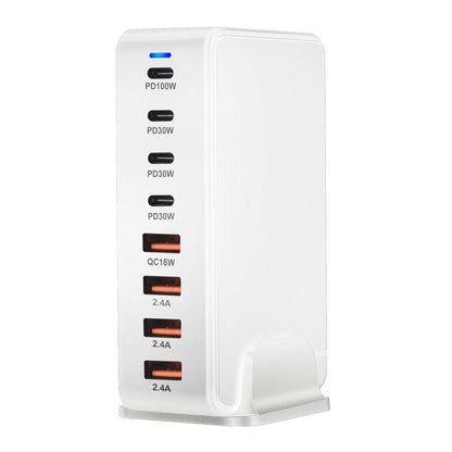 240W GaN Charger - 8-Port USB-C, Fast Charge | Compact