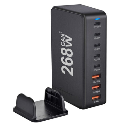 GaN Charger - 268W 8-Port USB-C | Fast Charging