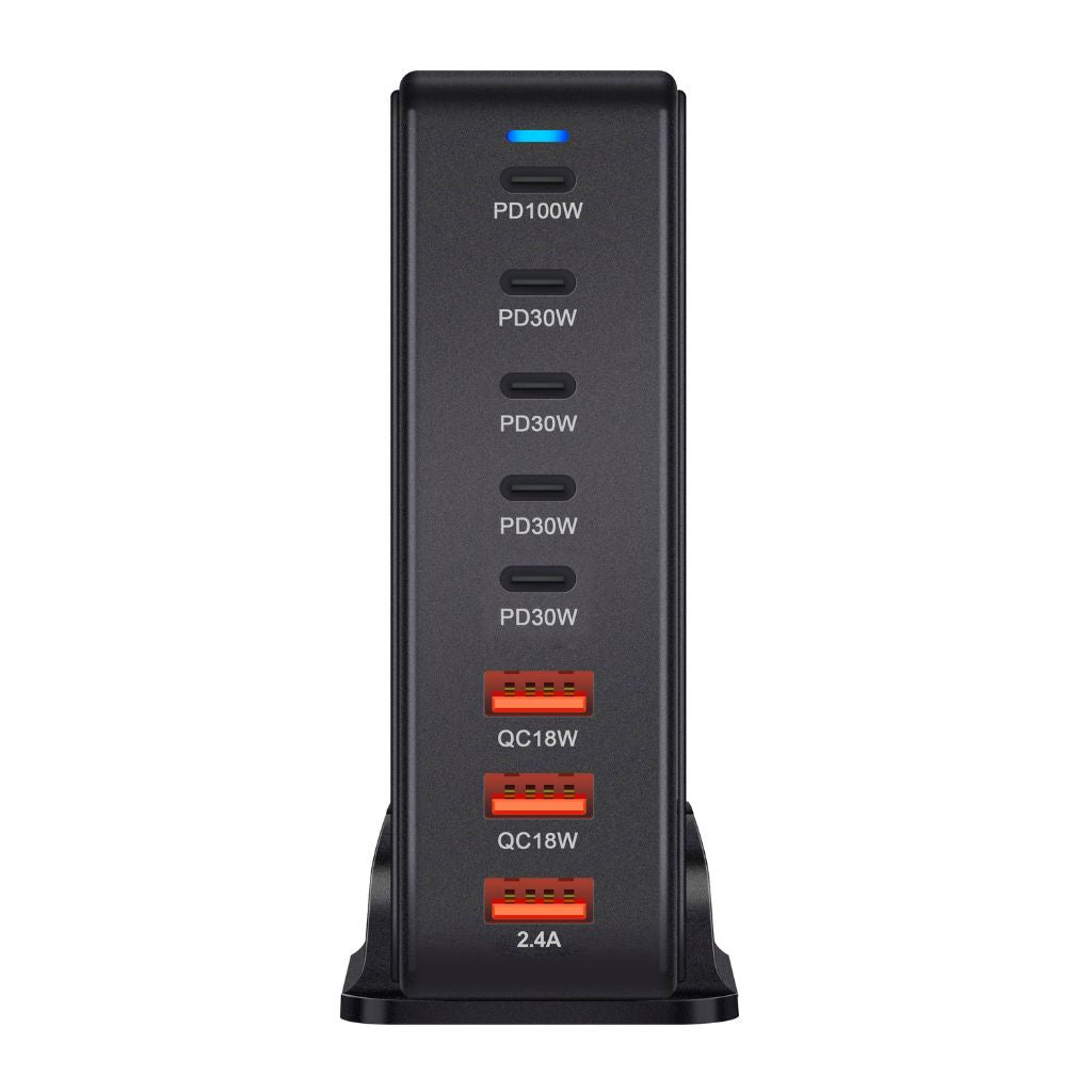 268W GaN Charger - 8-Port USB-C | Fast Charging