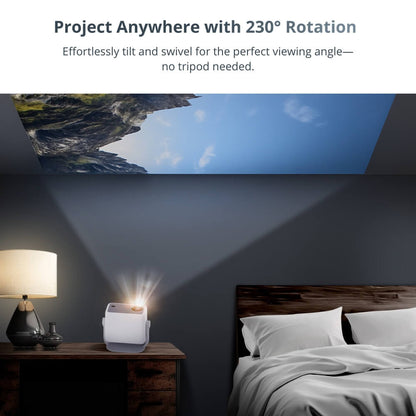 Smart Projector - 2K, 120" | Immersive Cinema