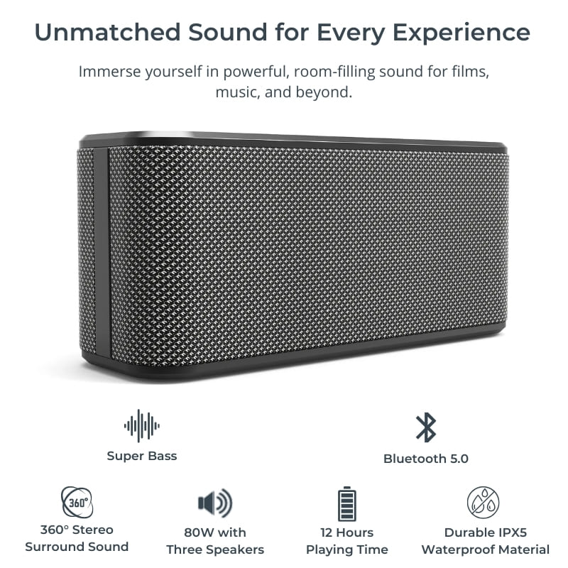 Premium Bluetooth Speaker - High-Fidelity Audio | Immersive Sound