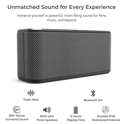Premium Bluetooth Speaker - High-Fidelity Audio | Immersive Sound