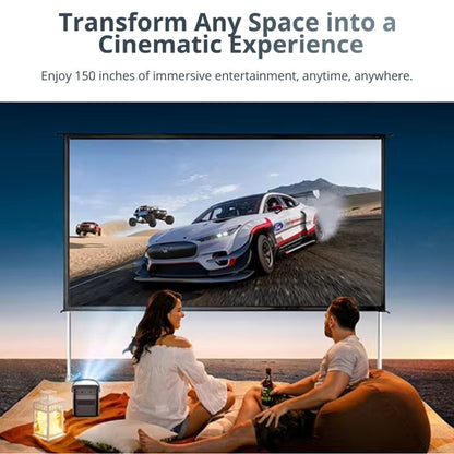 Portable Projector - 1080p, Google TV | Cinematic Anywhere