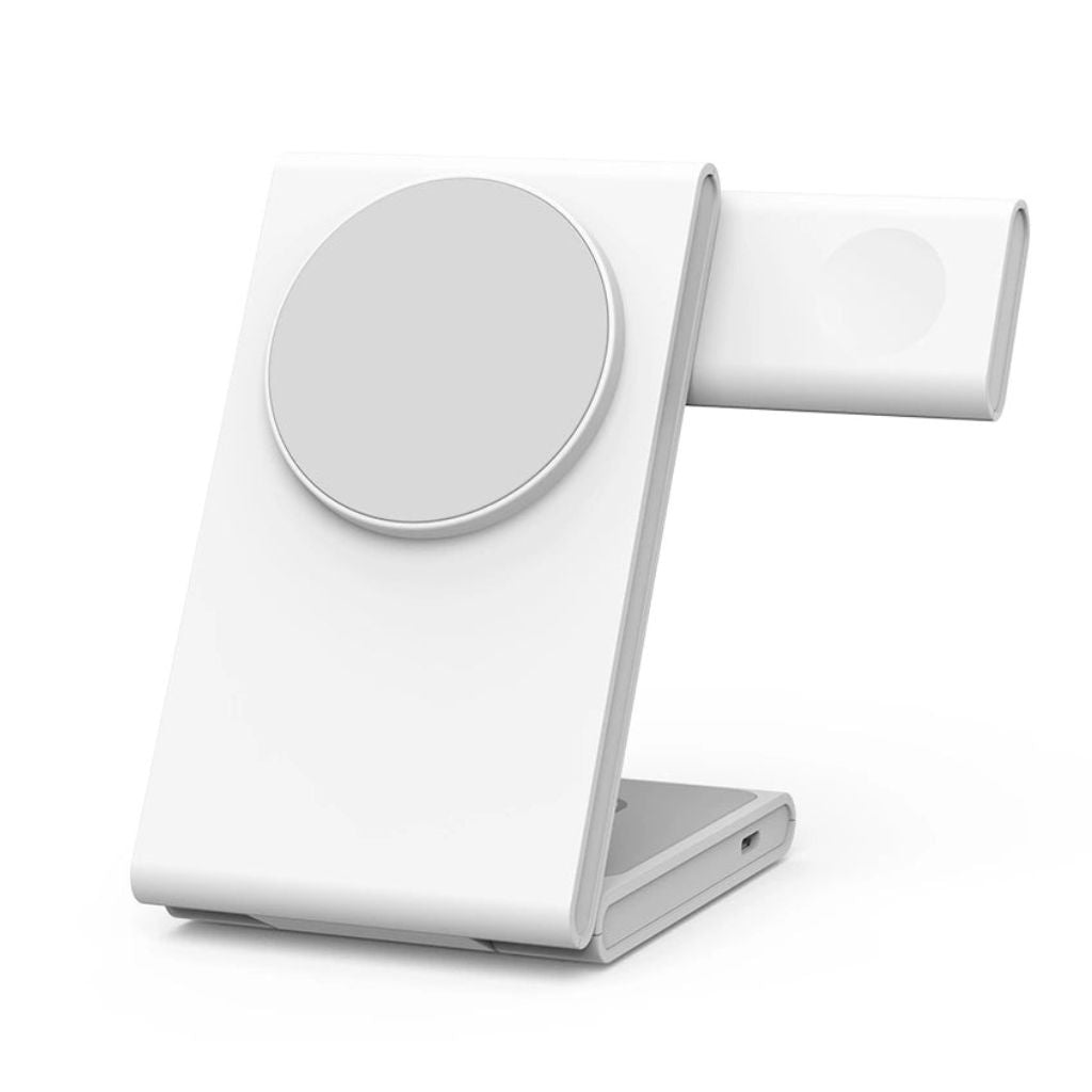 3 in 1 Wireless Charger - Foldable White | Fast Charge