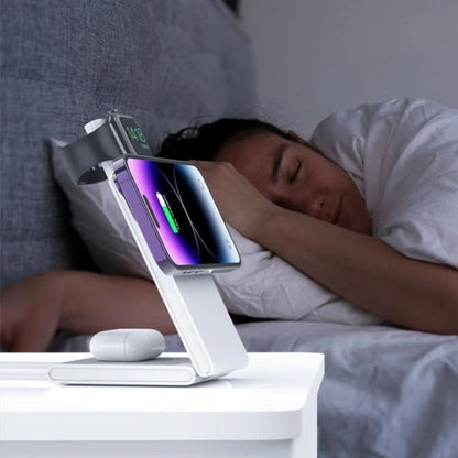 3 in 1 Wireless Charger - Foldable White | Fast Charge