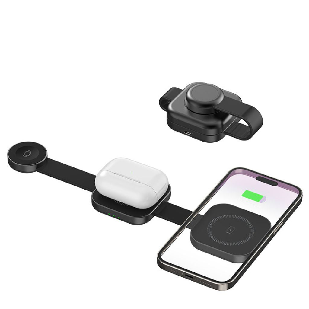 MagSafe 3-in-1 Foldable Charger - Portable, Wireless | Declutter Desk