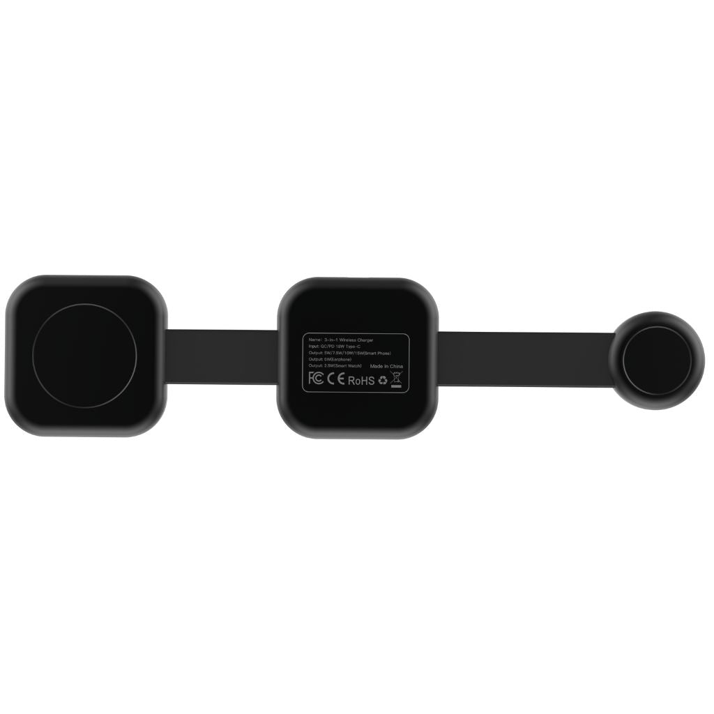 MagSafe 3-in-1 Foldable Charger - Portable, Wireless | Declutter Desk