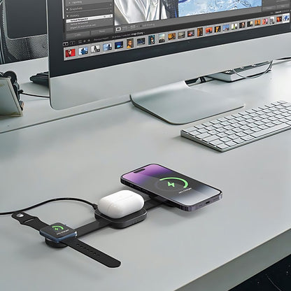 Apple MagSafe Charger - 3-in-1, Foldable | Portable