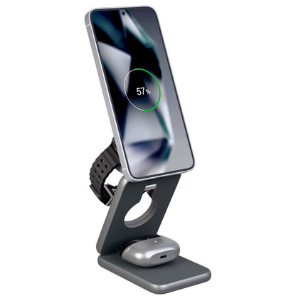Foldable Wireless Charger - 3-in-1, MagSafe | Portable