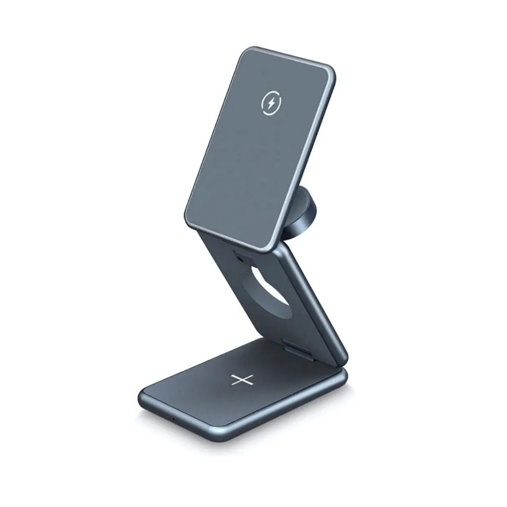 Foldable 3-in-1 MagSafe Charger - Portable, Fast | Declutter