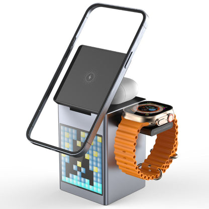Magnetic Charger - 3-in-1 Wireless | Clutter-Free