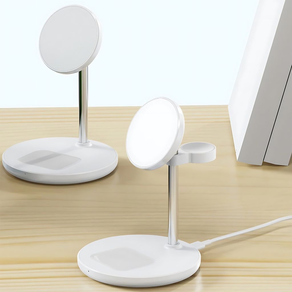 3-in-1 Wireless Charger - Magnetic, 15W | Declutter